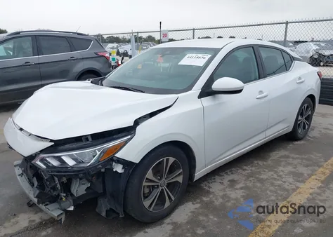 2022 Nissan Sentra Sv Xtronic Cvt из США, поврежденный, VIN 3N1AB8CV7NY225052